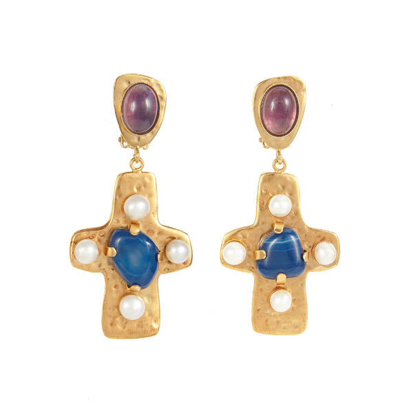 Boucles d'oreilles clips TOPKAPI TOP111-col2 packshot