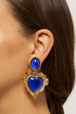 Boucles d'oreilles clips « explosion du coeur » – BREAK MY HEART – Image 5