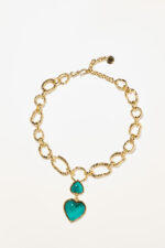 Double-heart necklace- BREAK MY HEART - Image 7