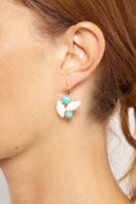 Boucles d'oreilles dormeuses - CROISETTE – Image 6