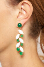 Stud earrings - CROISETTE - Image 6