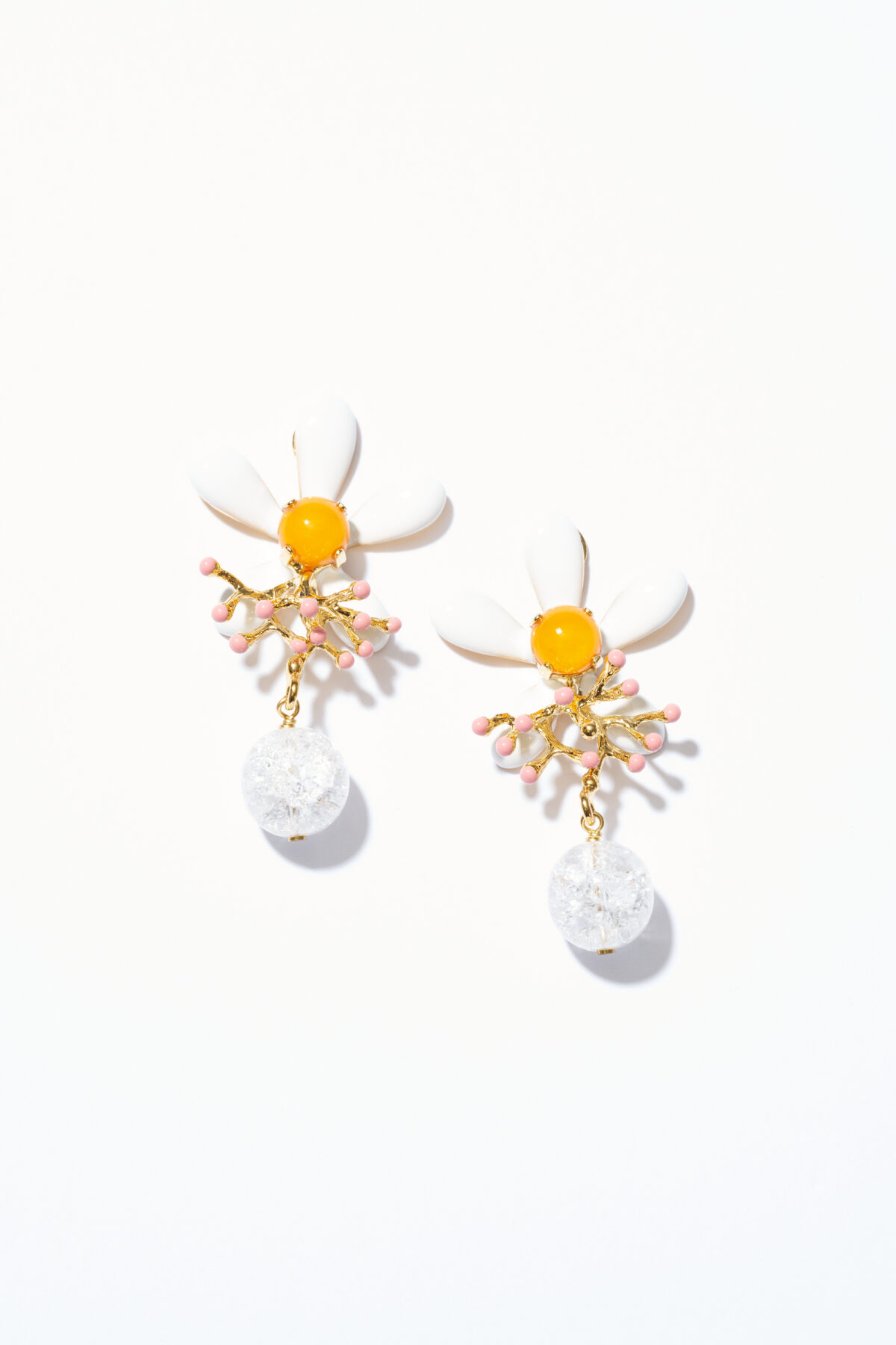 Boucles d'oreilles percées - NEROLI – Image 3