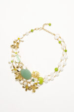 Grand collier "FLEURS" - NEROLI – Image 3