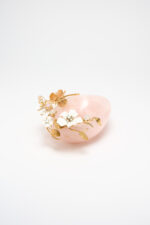 Coupe en quartz rose - pièce unique – Image 2