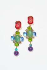 Boucles d'oreilles longues à clips - SAN MARCO – Image 4