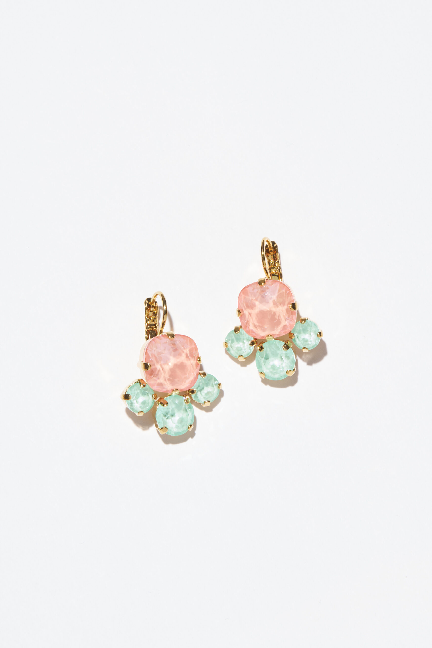 SORBET 10 Rose Boucles d'Oreilles Dormeuses Leverback earrings - SORBET - Image 1