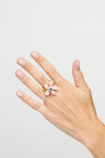 Bague ajustable - FLEURS - ISCHIA – Image 6