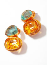 Boucles d'oreilles clips VITRAIL