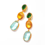 Boucles d'oreilles clips VITRAIL