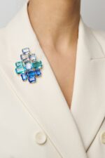 BROCHE BALEARES ROUGE