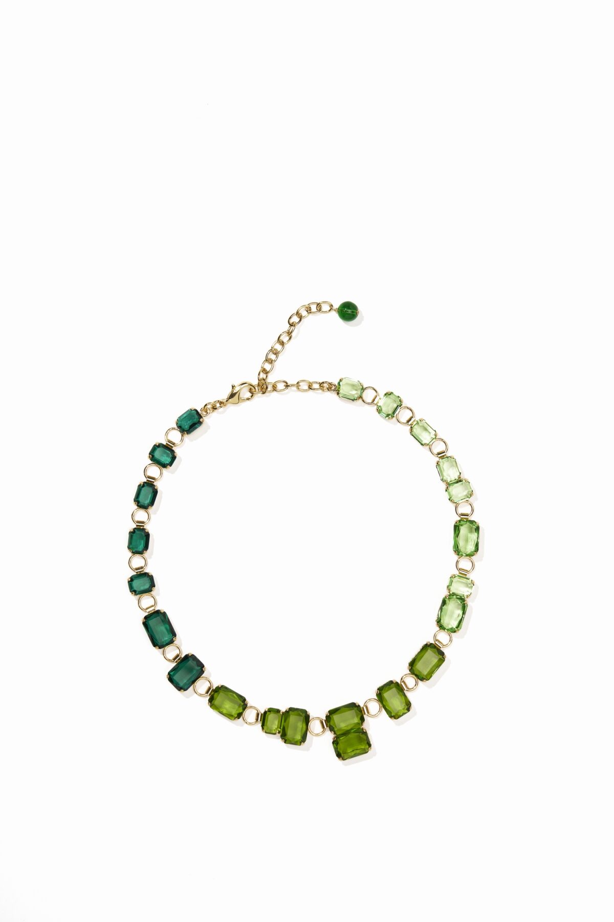 COLLIER SIMPLE BALEARES VERT