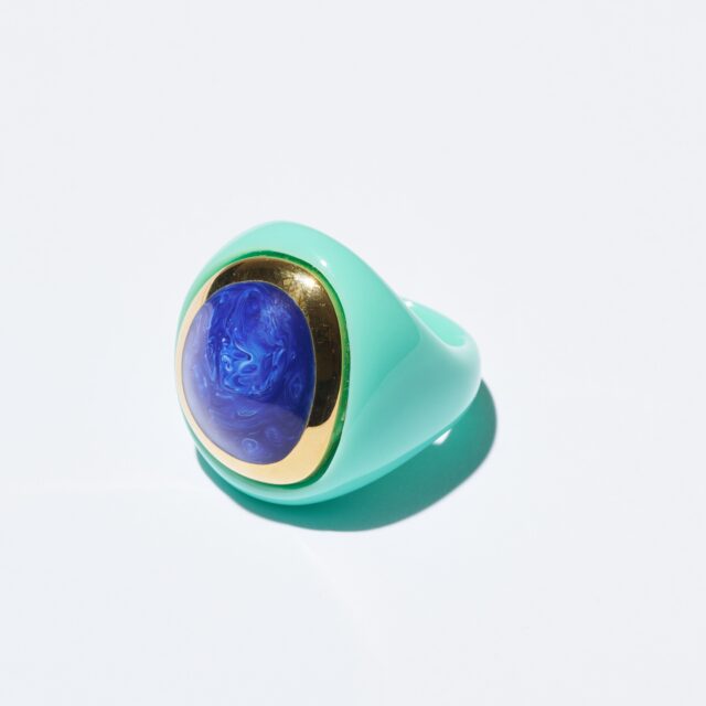 BAGUE A LA TAILLE RIVIERA AQUA