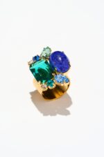 BAGUE AJUSTABLE BLEU