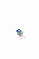 BAGUE AJUSTABLE BLEU