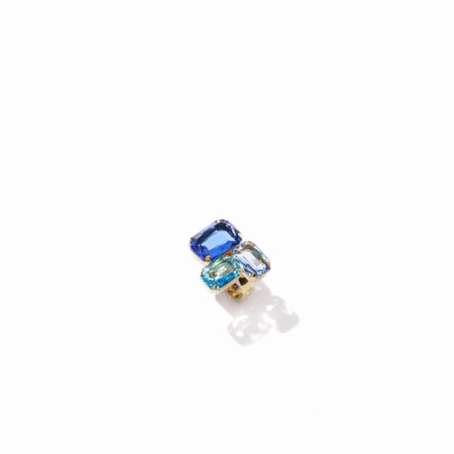 BAGUE AJUSTABLE BLEU