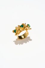 BAGUE AJUSTABLE EUGENIE VERT