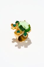 BAGUE AJUSTABLE EUGENIE VERT