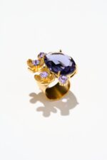 BAGUE AJUSTABLE EUGENIE VIOLET