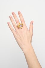 BAGUE AJUSTABLE EUGENIE VIOLET