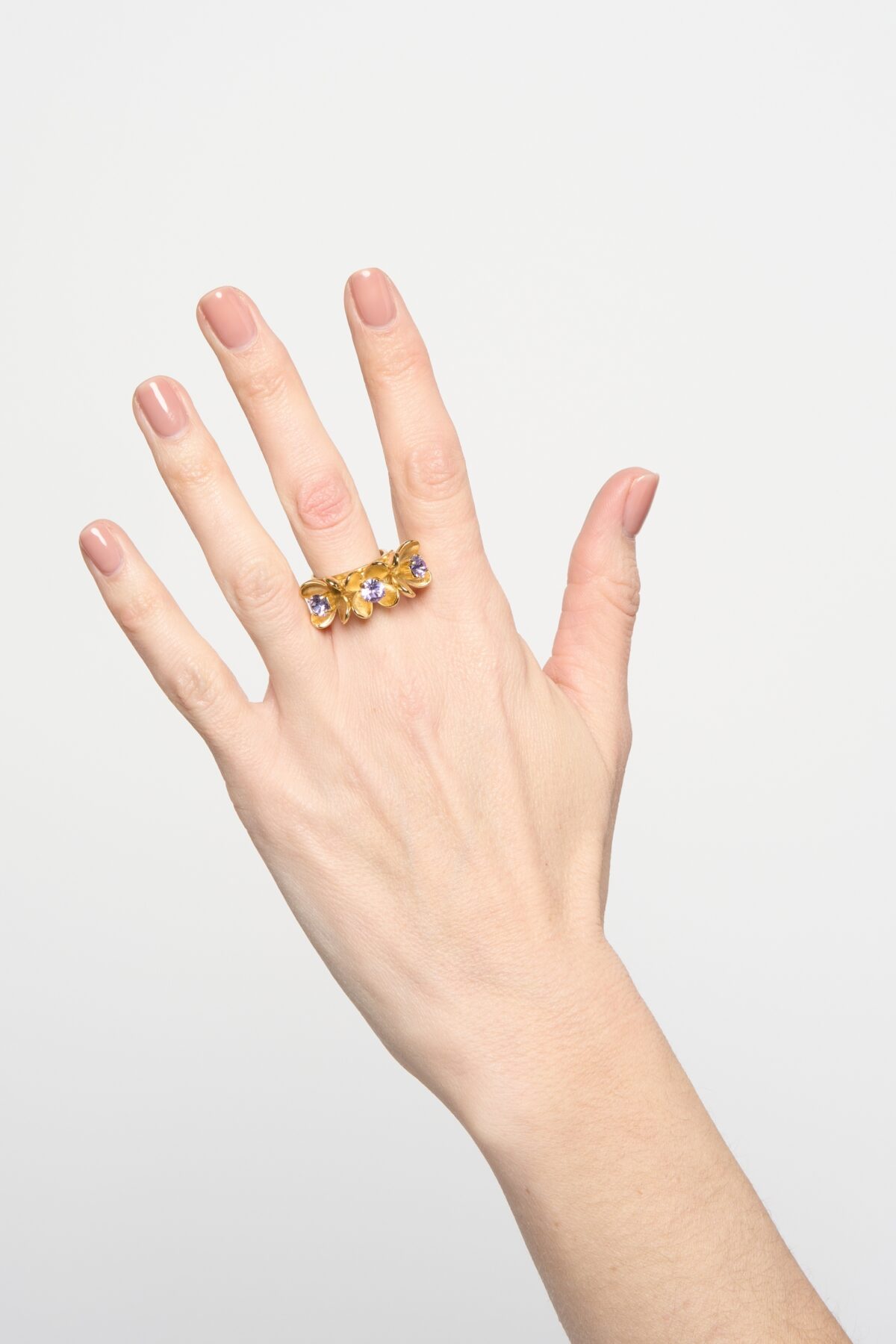 BAGUE AJUSTABLE EUGENIE VIOLET