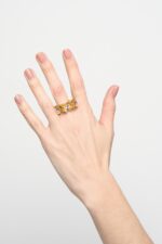 BAGUE AJUSTABLE EUGENIE VIOLET