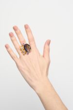 BAGUE AJUSTABLE EUGENIE VIOLET