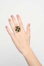 BAGUE AJUSTABLE NOIR