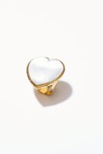 BAGUE BREAK MY HEART BRUN