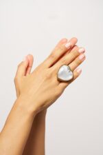 BAGUE BREAK MY HEART BRUN