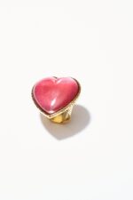 BAGUE BREAK MY HEART FUCHSIA