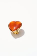 BAGUE BREAK MY HEART ORANGE