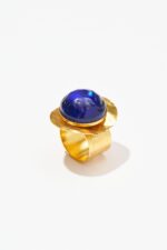 BAGUE ETNA BLEU FONCE