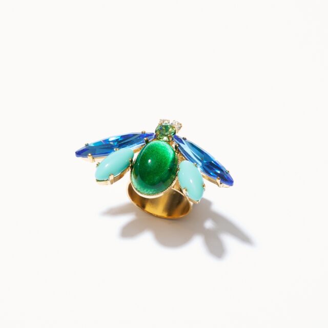 BAGUE PM COLIBRI BLEU