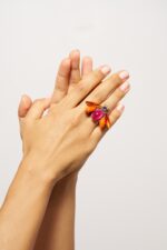 BAGUE PM COLIBRI ROSE