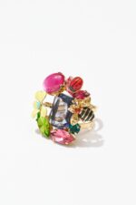 BAGUE PM MEDICIS VIOLET