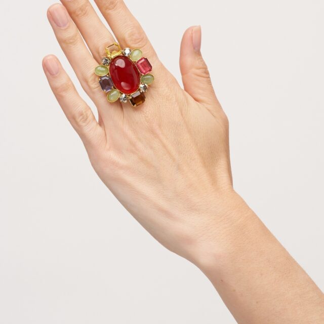 BAGUE SAN MARCO ROUGE