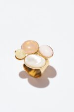 BAGUE TAILLE AJUSTABLE CORFU BLANC