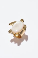 BAGUE TAILLE AJUSTABLE CORFU BLANC