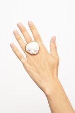 BAGUE TAILLE AJUSTABLE CORFU BLANC