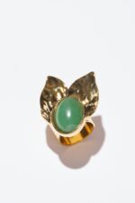 BAGUE TAILLE AJUSTABLE GRACE VERT
