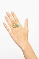 BAGUE TAILLE AJUSTABLE MINORCA BLANC