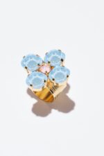BAGUE TAILLE AJUSTABLE SORBET BLEU