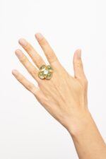 BAGUE TAILLE AJUSTABLE SORBET JONQUILLE