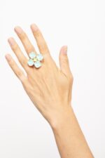 BAGUE TAILLE AJUSTABLE SORBET MENTHE