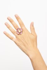 BAGUE TAILLE AJUSTABLE SORBET ROSE