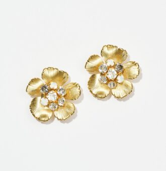 BO CLIP FLEUR MONA LISA CRISTAL