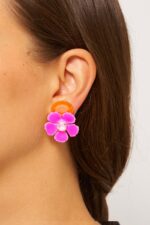 BO CLIP ISCHIA PINK ORANGE