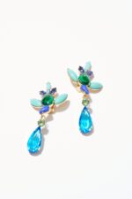 BO CLIP LONGUE COLIBRI BLEU