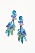 BO CLIP LONGUE COLIBRI BLEU