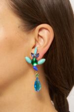 BO CLIP LONGUE COLIBRI BLEU